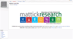 Desktop Screenshot of matticklab.com