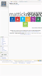 Mobile Screenshot of matticklab.com