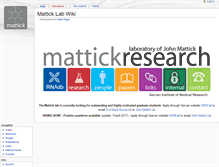 Tablet Screenshot of matticklab.com